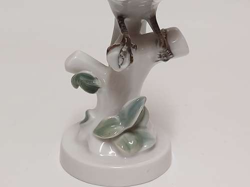 VINTAGE ROSENTHAL GERMANY KUNSTABTEILING SELB HANDGEMALT (HAND-MADE) BIRD FIGURINE