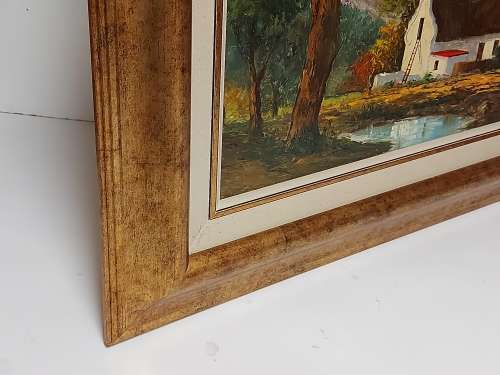 INVESTMENT ART: BEAUTIFUL ORIGINAL OIL ON BOARD PAINTING BY SOUTH AFRICAN ARTIST, J L FAURE