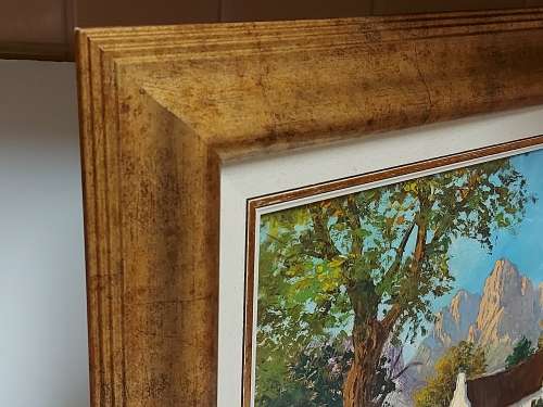 INVESTMENT ART: BEAUTIFUL ORIGINAL OIL ON BOARD PAINTING BY SOUTH AFRICAN ARTIST, J L FAURE