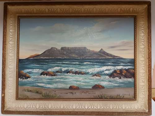 INVESTMENT ART: STUNNING ORIGINAL OIL ON BOARD PAINTING BY SOUTH AFRICAN ARTIST, E KORUB