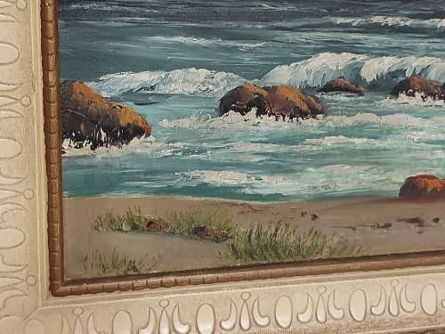 INVESTMENT ART: STUNNING ORIGINAL OIL ON BOARD PAINTING BY SOUTH AFRICAN ARTIST, E KORUB
