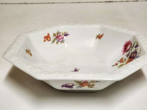 STUNNING VINTAGE ROSENTHAL GERMANY OCTAGONAL SALAD SERVING BOWL