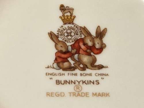 BEAUTIFUL ROYAL DOULTON BUNNYKINS ENGLISH FINE BONE CHINA PORRIDGE BOWL