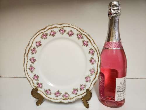 AWESOME FIND! RARE C1903 ANTIQUE THEODORE HAVILAND LIMOGES FRANCE PATENT APPLIED FOR PORCELAIN PLATE