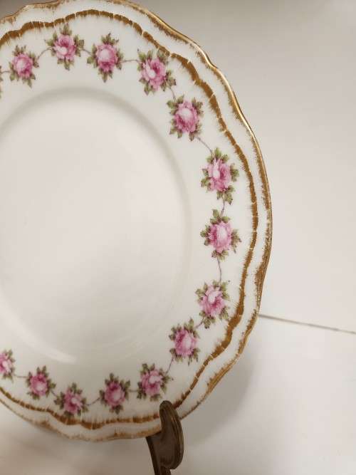 AWESOME FIND! RARE C1903 ANTIQUE THEODORE HAVILAND LIMOGES FRANCE PATENT APPLIED FOR PORCELAIN PLATE