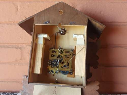 VINTAGE REGULA MADE IN GERMANY LARGE HUNTING CUCKOO CLOCK WITH AN AUGUST SCHWER MOVEMENT, NO CHAINS