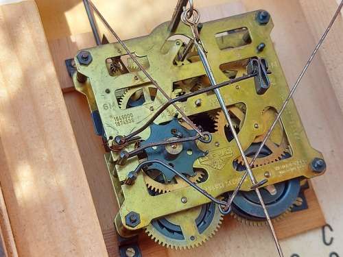 VINTAGE REGULA MADE IN GERMANY LARGE HUNTING CUCKOO CLOCK WITH AN AUGUST SCHWER MOVEMENT, NO CHAINS