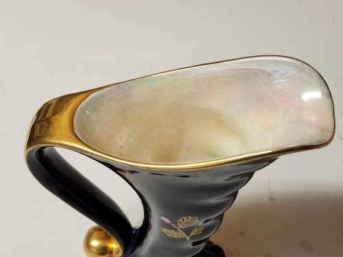 AWESOME FIND! RARE 1930s ART DECO CROWN DEVON FIELDINGS HAND DECORATED JUG