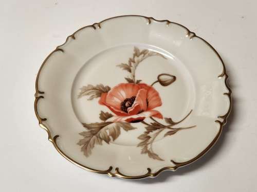 VINTAGE 1939 - 1965 HUTSCHENREUTHER SELB L.H.S BAVARIA GERMANY TEA TRIO