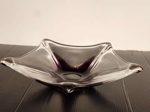 BEAUTIFUL MURANO STUDIO ART LARGE STARFISH BOWL, WEIGHING 1.185 KG