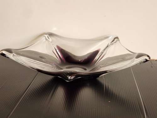 BEAUTIFUL MURANO STUDIO ART LARGE STARFISH BOWL, WEIGHING 1.185 KG