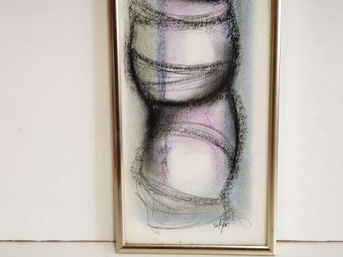 STUNNING ORIGINAL ARTWORK BY THE PROMINENT CONTEMPORARY SOUTH AFRICAN ARTIST, DANIEL SELEPE (2 OF 2)