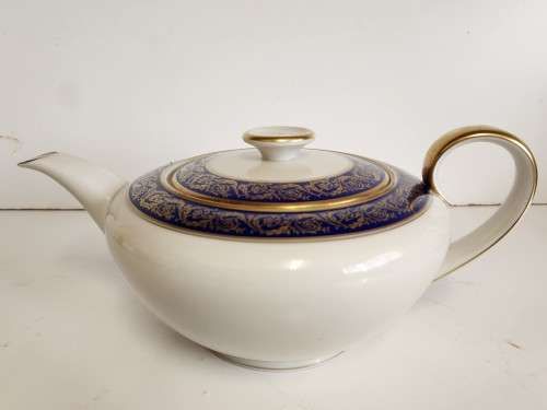 RARE MID-CENTURY VINTAGE BAVARIA TIRSCHENREUTH GERMANY (PAMBLANC LAUSSANNE) TEA POT