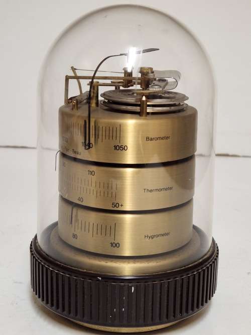 BARIGO MADE IN GERMANY DESKTOP WEATHER STATION,  BAROMETER, HYGROMETER AND THERMOMETER