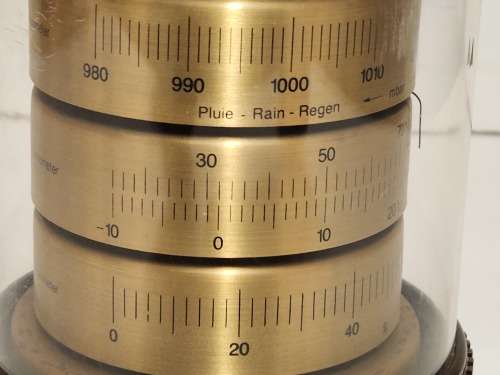 BARIGO MADE IN GERMANY DESKTOP WEATHER STATION,  BAROMETER, HYGROMETER AND THERMOMETER