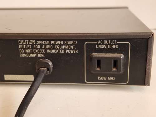 TECHNICS MODEL SH-8045 STEREO GRAPHIC EQUALIZER