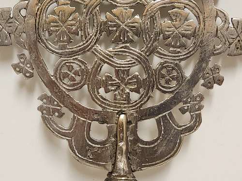 ANTIQUE ETHIOPIAN PROCESSIONAL CROSS (2 OF 2)
