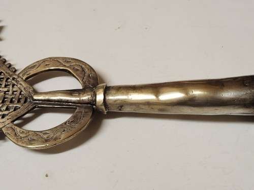 ANTIQUE ETHIOPIAN PROCESSIONAL CROSS (1 OF 2)