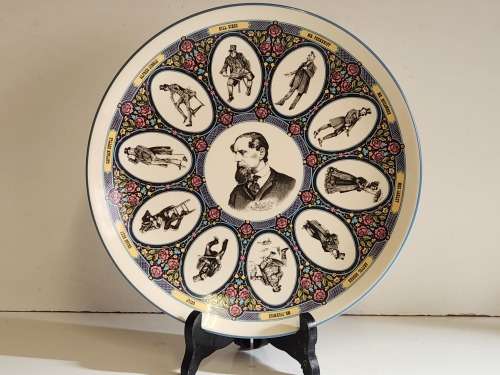 WEDGWOOD OF ERTRURIA & BARLASTON DICKENS CHARACTERS PLATE
