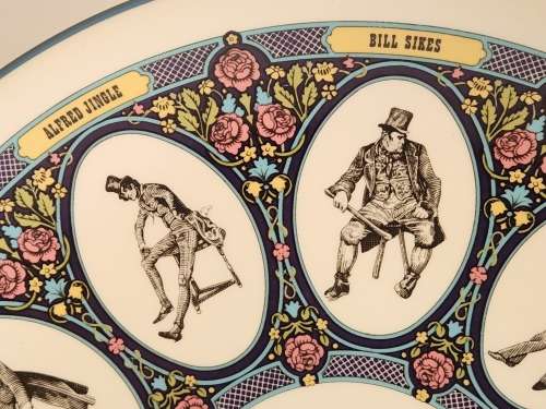 WEDGWOOD OF ERTRURIA & BARLASTON DICKENS CHARACTERS PLATE