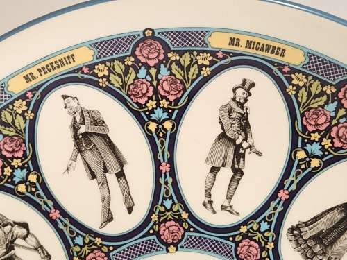 WEDGWOOD OF ERTRURIA & BARLASTON DICKENS CHARACTERS PLATE