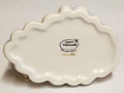 VINTAGE M J HUMMEL MEIN KLEINE ENGEL CANDLE HOLDER, BOXED