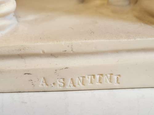 VINTAGE SANTINI CLASSIC SCULPTURE FEATURING THE THREE GRACES