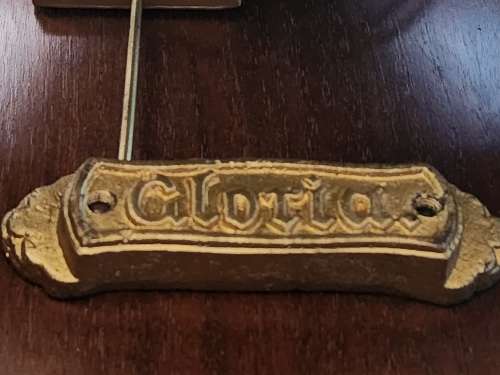 ANTIQUE GUSTAV BECKER WALL CLOCK IN A WORKING CONDITION