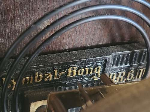 ANTIQUE REGENT MADE IN GERMANY WALL CLOCK IN A WORKING CONDITION