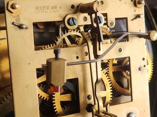 ANTIQUE REGENT MADE IN GERMANY WALL CLOCK IN A WORKING CONDITION