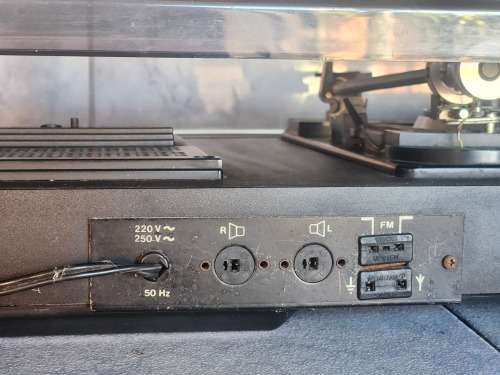 VINTAGE TELEFUNKEN BERLIN SOUND SYSTEM COMPRISING A TURNTABLE, RADIO AND TAPE-DECK