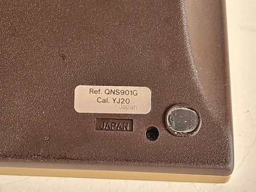 RARE VINTAGE RETRO 1980s SEIKO WORLD TIME TOUCH SENSOR MODEL QNS901G DIGITAL DESK CLOCK, WORKING
