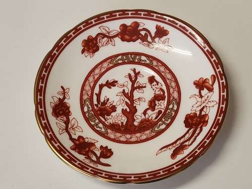 AWESOME VINTAGE CROWN STAFFORDSHIRE FINE BONE CHINA DEMITASSE DUO, MADE IN ENGLAND