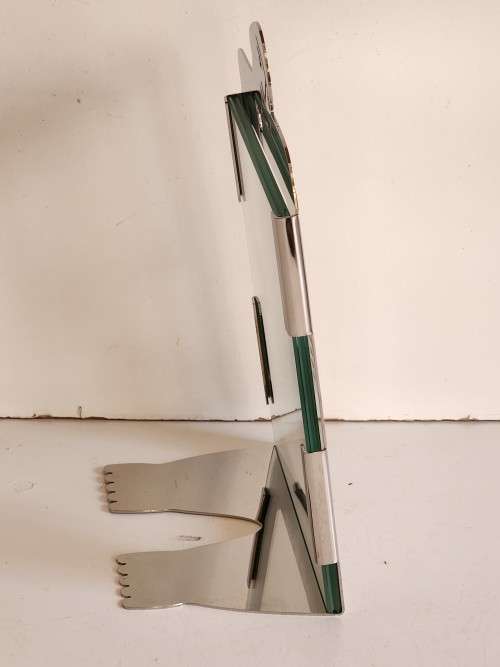 VINTAGE CARROL BOYES FUNCTIONAL ART 18/8 STAINLESS STEEL PHOTO FRAME