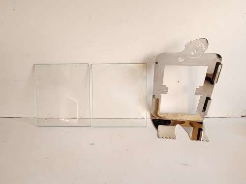 VINTAGE CARROL BOYES FUNCTIONAL ART 18/8 STAINLESS STEEL PHOTO FRAME