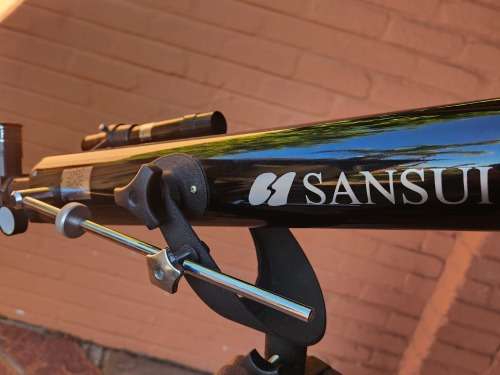 SANSUI TELESCOPE WITH INSTRUCTION MANUAL AND ACCESSORIES