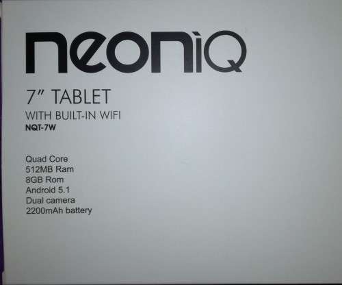 NEON IQ 7IN WIFI TABLET