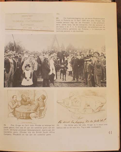FOTOBIOGRAFIE: PAUL KRUGER 1825-1904. 1STE UITGAWE 1STE DRUK. PERSKOR