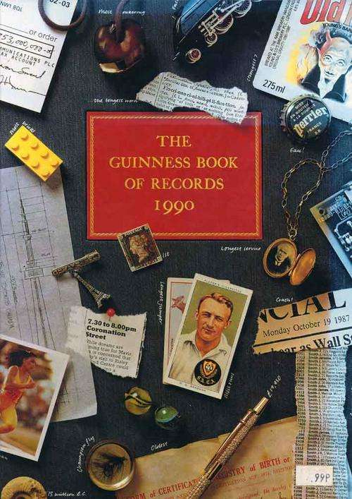 The Guinness Book of Records 1990  ed. Donald McFarlan, 1989
