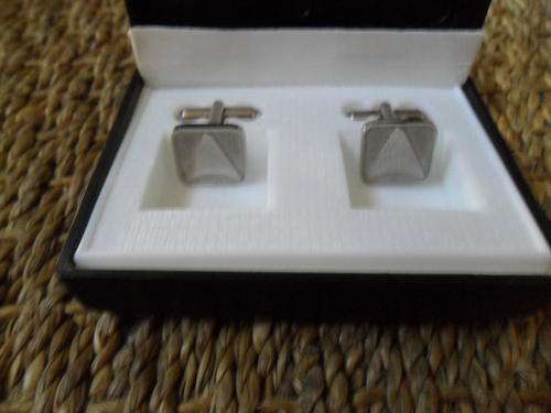 GENTS STAR TREK STAINLESS STEEL CUFFLINKS