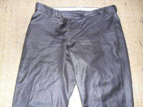 STEPHEN COLE BLACK PINSTRIPE PANTS SIZE 36