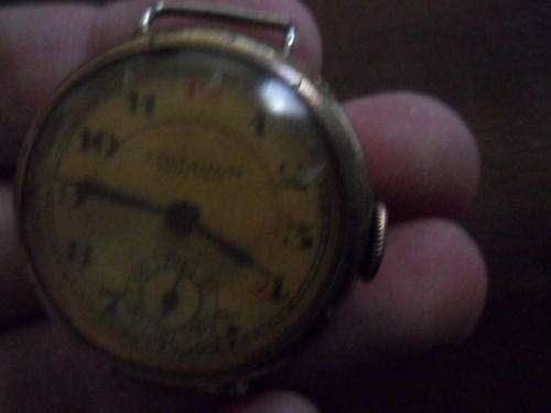 ANTIQUE ROLLED GOLD SWISS GENTS WATCH