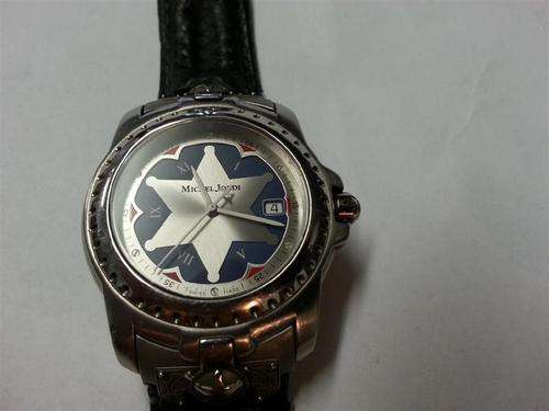 MICHEL JORDI  RARE SWISS SHERRIF WATCH