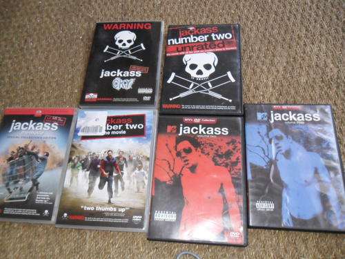 JACKASS DVD COLLECTION X 6