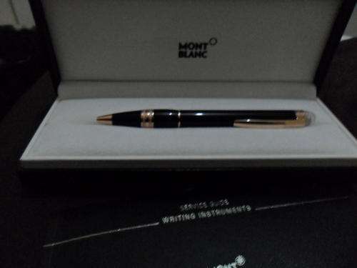 MONT BLANC STARWALKER ROSE GOLD BALLPOINT PEN BRAND NEW IN ORIGINAL BOX AND MANUAL