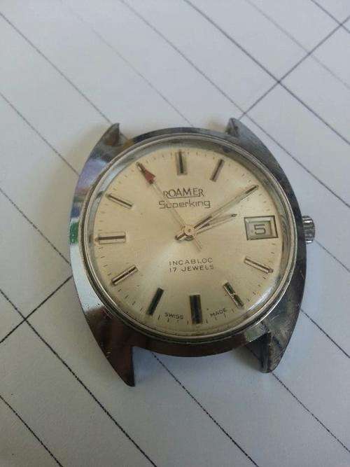 Roamer Superking automatic rare antique gents watch