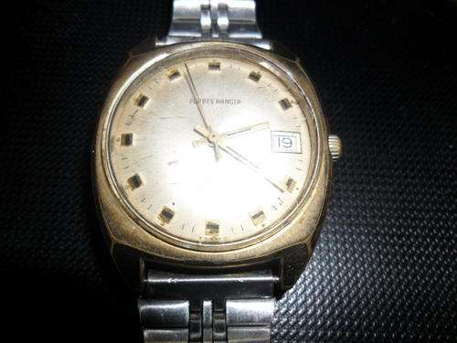 VINTAGE FORBES RANGER GOLD ANEMAGNETIC WATCH