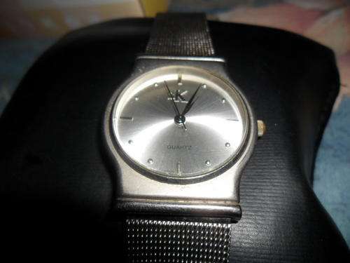 SILVER LADIES CALVIN KLEIN WATCH