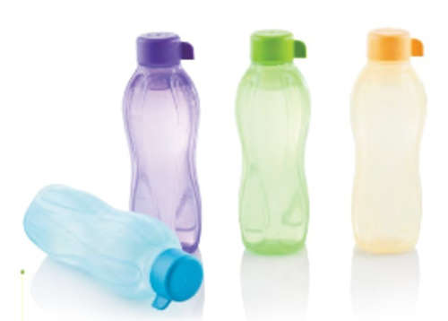 TUPPERWARE - 500ml ECO BOTTLE SET of 4 - SALE! - ONLY 1 SET AT THIS PRICE!