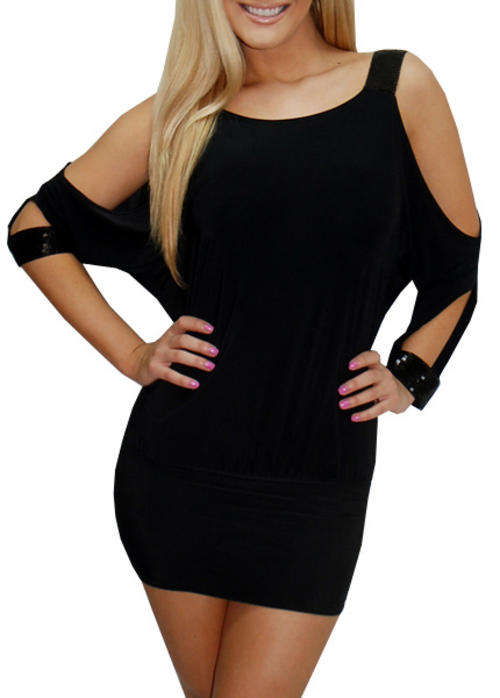BRAND NEW - SEXY BLACK DRESS